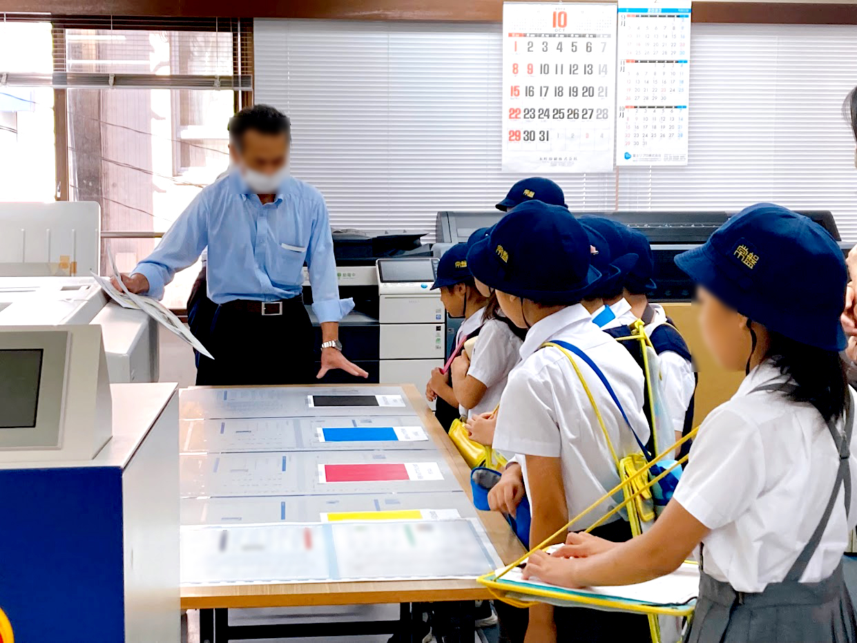 フルカラー印刷に必要なCMYKの4枚の版